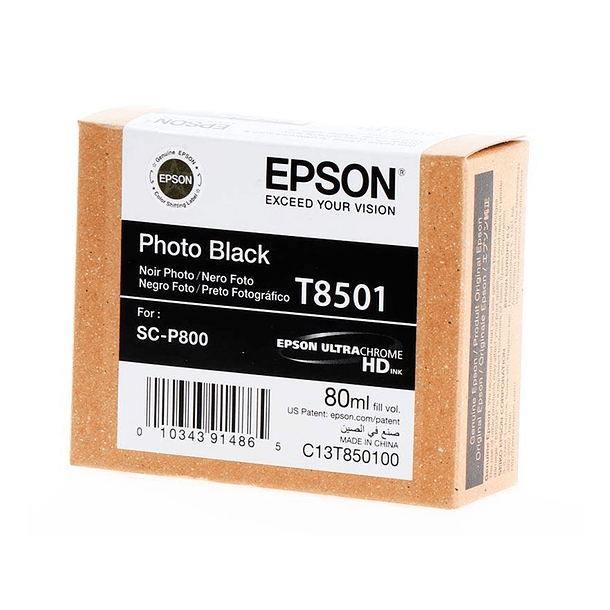 Tinteiro epson surecolor sc-p800 preto foto 3