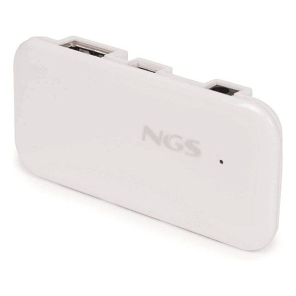 Hub usb 2.0 ngs ihub con 4 puertos color blanco 3