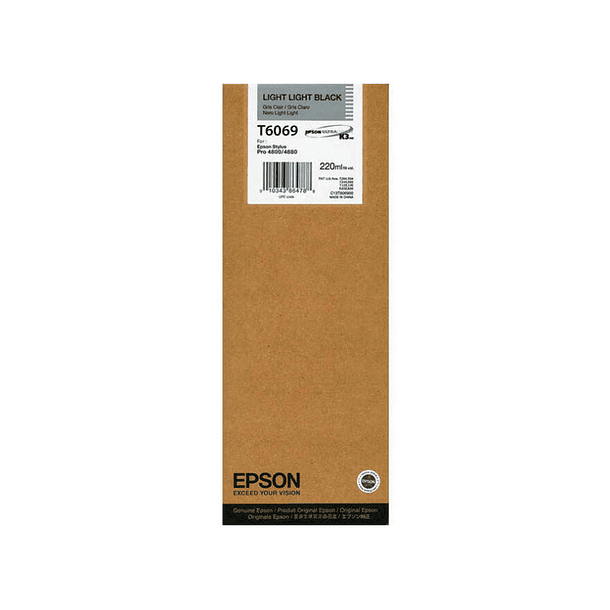 Tinteiro epson gf stylus pro 4880/4800 preto mais claro 4