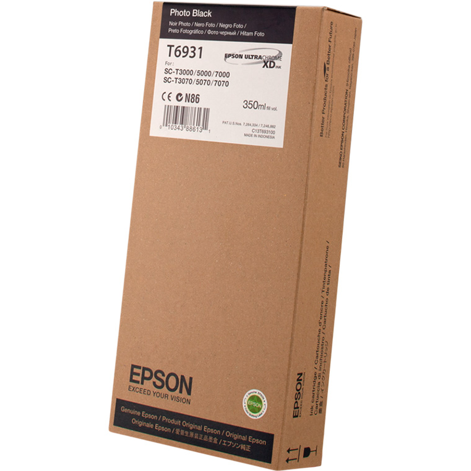 Tinteiro epson gf serie sc-t preto foto 350 ml 2