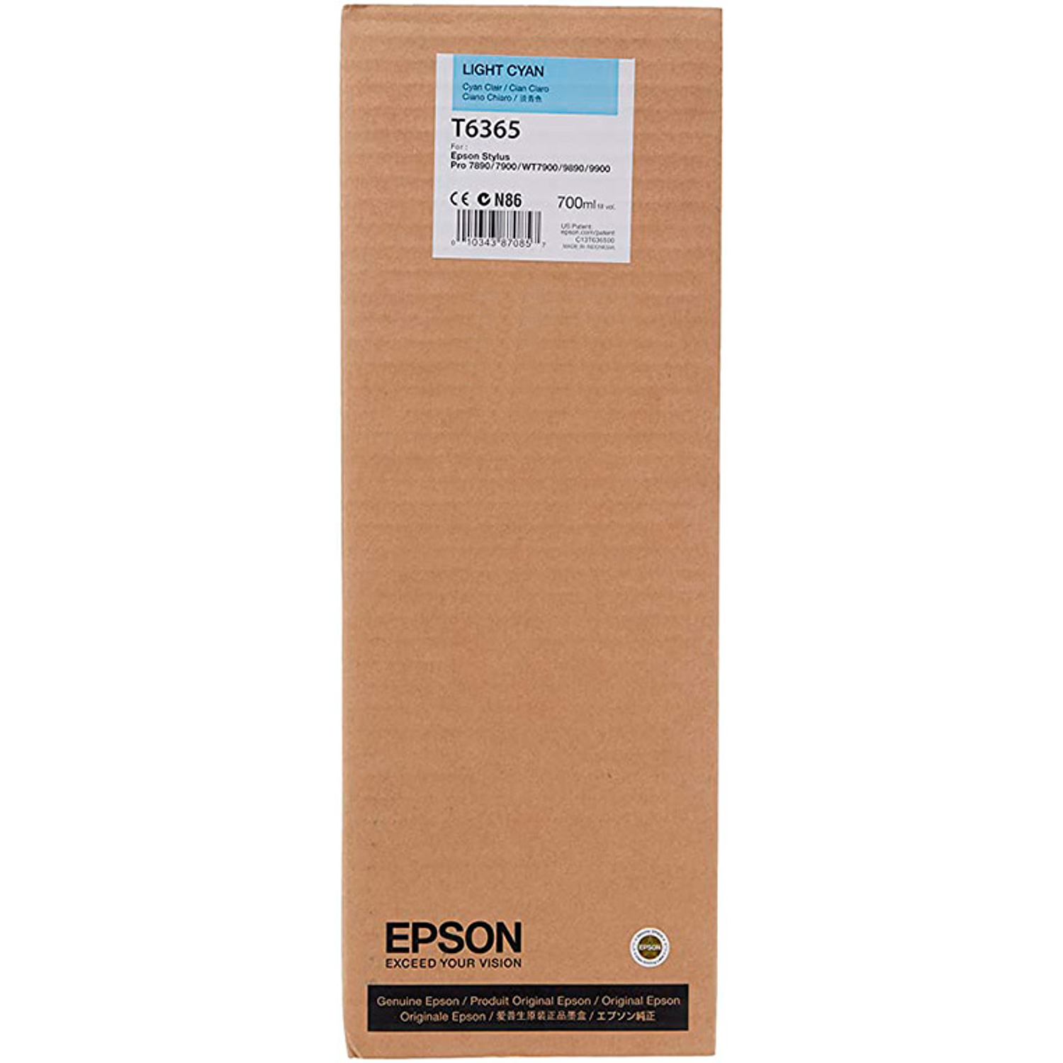 Tinteiro epson gf stylus photo 7900/9900 cian claro alta capacidade 1