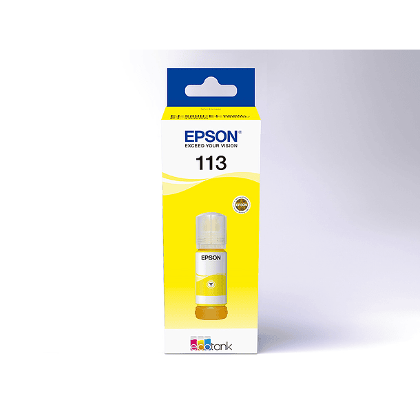 Tinteiro epson ecotank 113 series amarelo 3