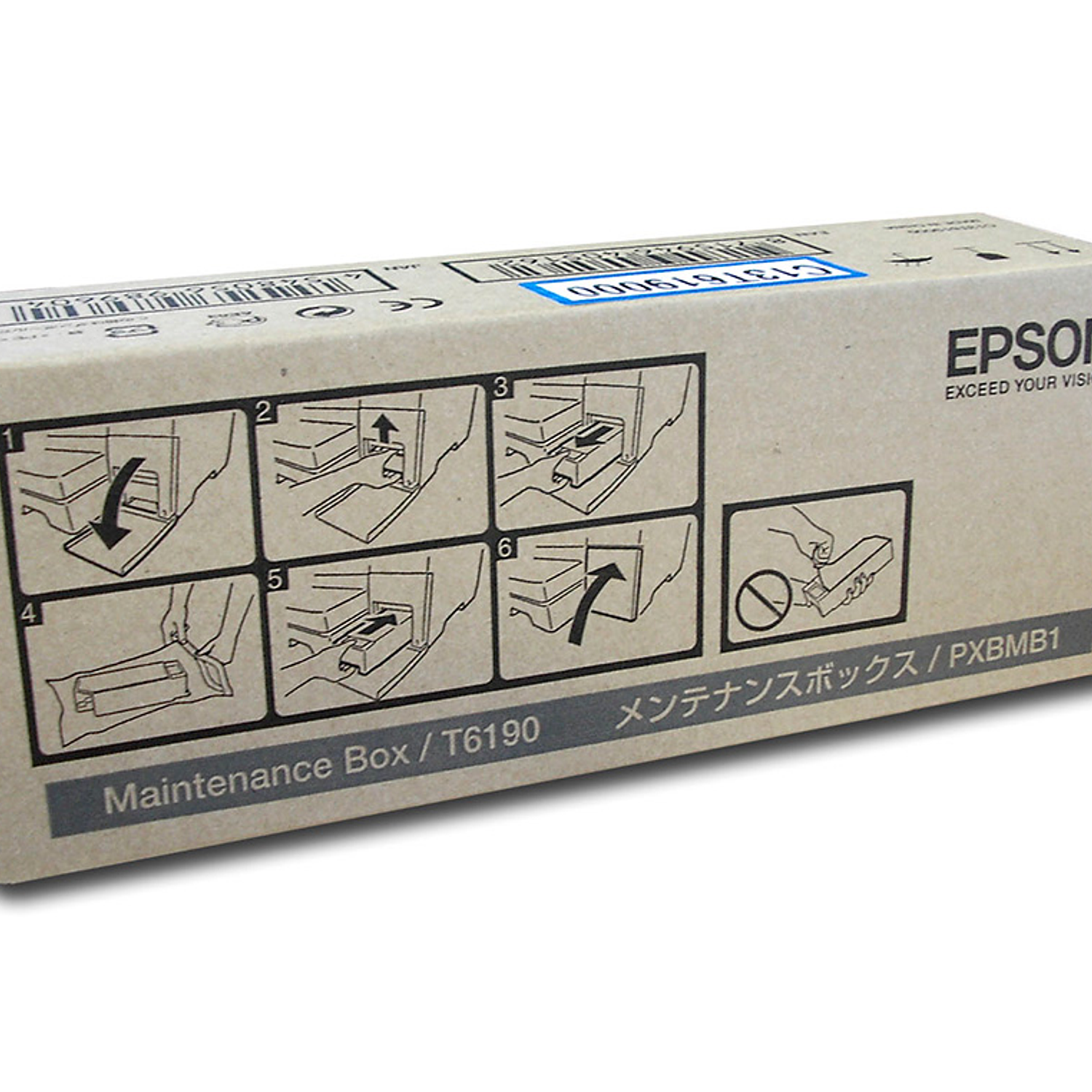 Tinteiro epson caixa de manutencao t619 sc-p5000 / stylus pro 4900 / business ink b300 / b500 4