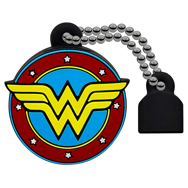 Pen drive usb emtec flash 16 gb usb 2.0 collector wonder woman 4