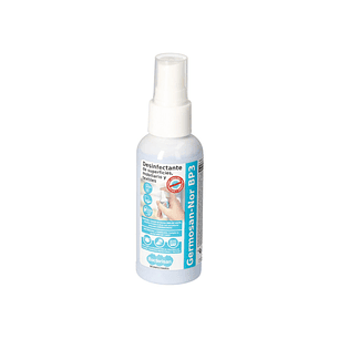 Liquido de limpeza higienizante desemfetante germosan nor bp3 para superficies e mobiliario frasco pulverizador de 60 ml