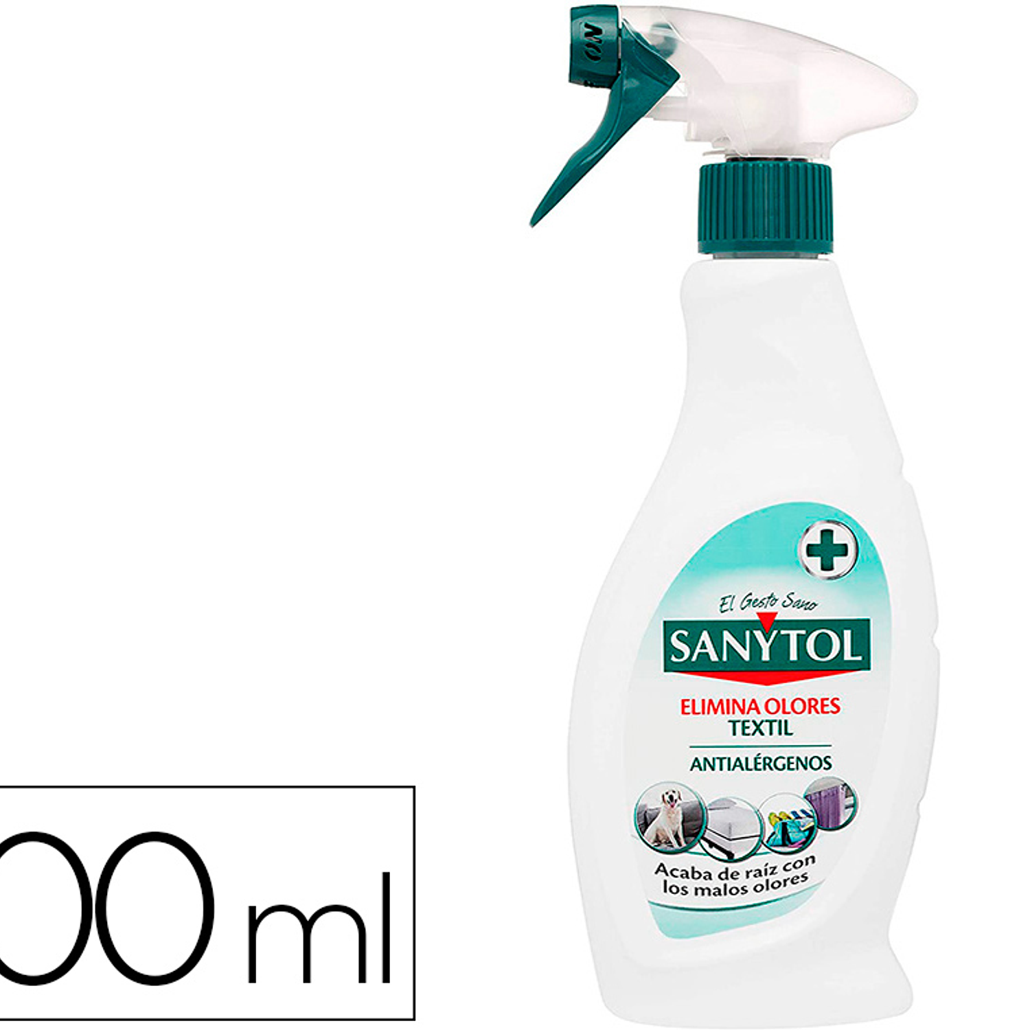 Removedor de odores desinfetante sanytol para textil frasco de 500 ml 1