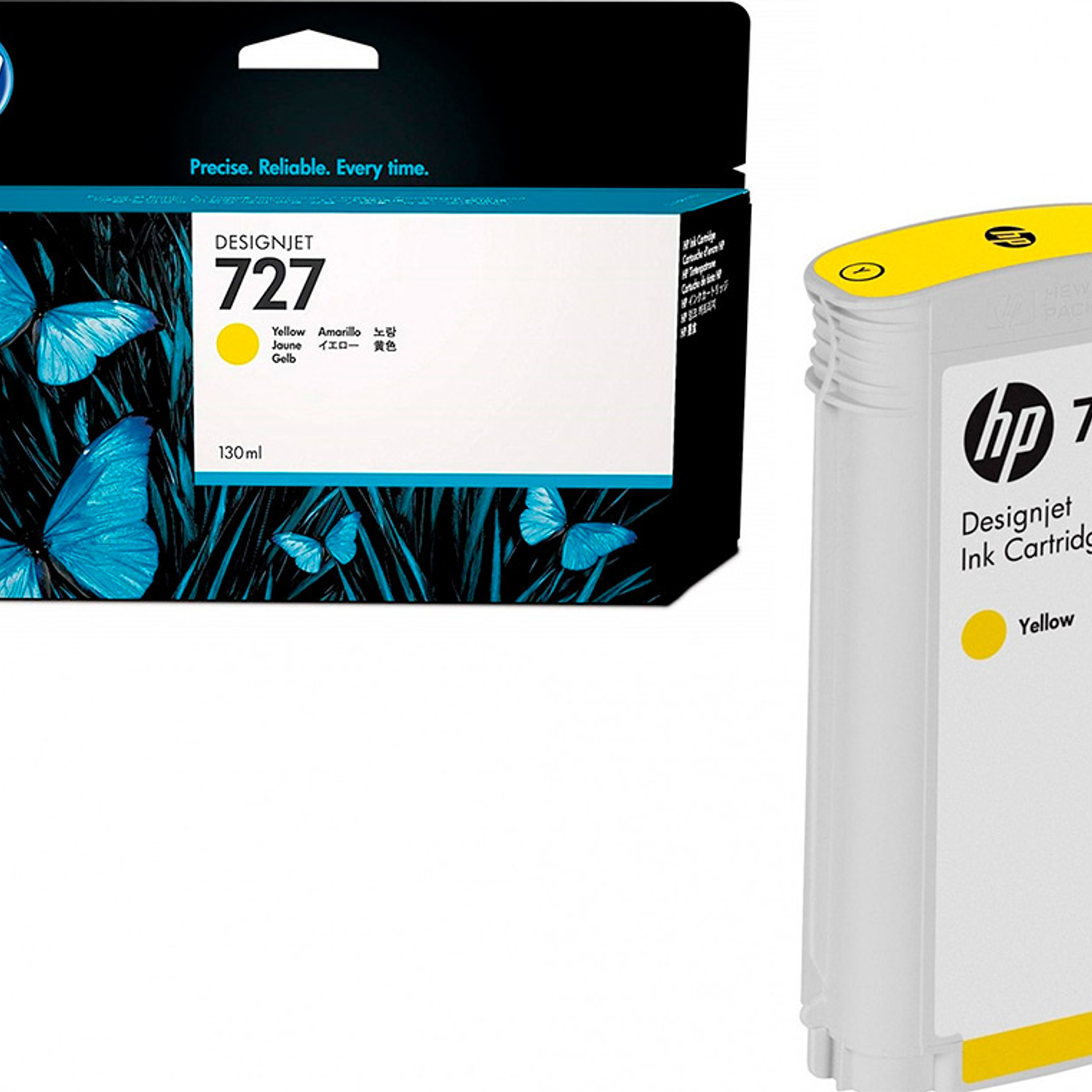 Tinteiro hp designjet t920/t1500 n 727 amarelo alta/1000 paginas 3