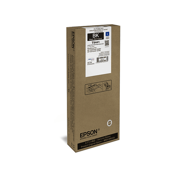 Tinteiro epson wf-c5xxx series ink l preto 3000 3