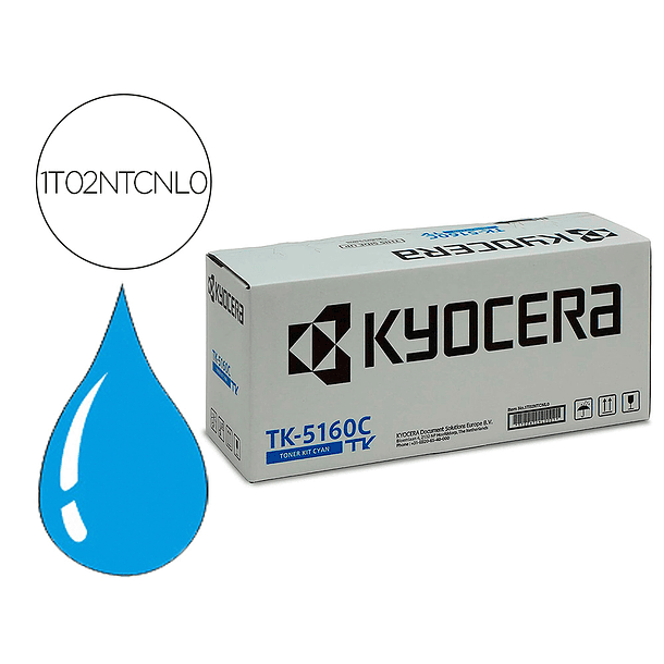 Toner kyocera tk-5160c cian 1