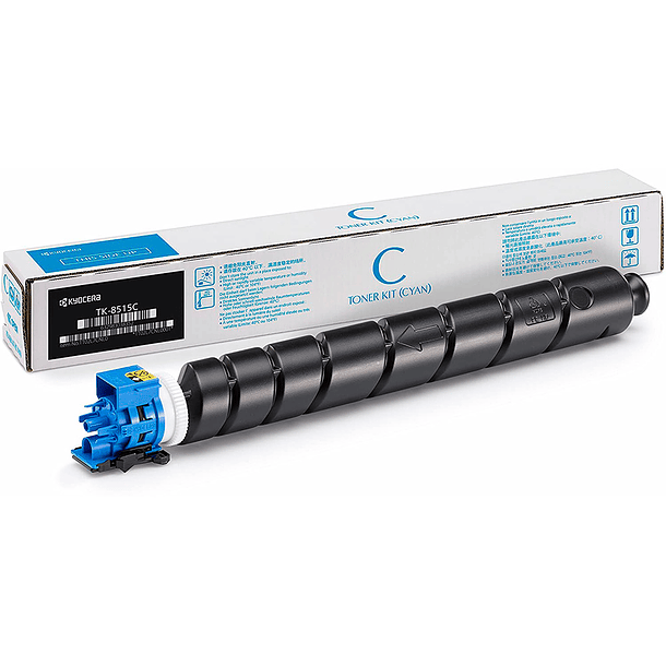 Toner kyocera tk-8515c cyan para taskalfa 5052ci / 6052ci (1t02ndcnl0) 4