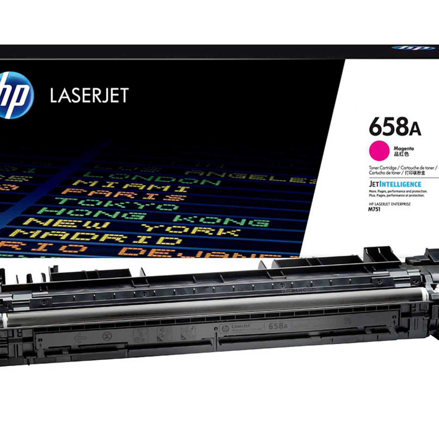 Toner hp enterprise m751toner magenta 658a 4