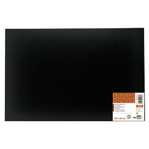 Quadro de feltro liderpapel mural cor preto 40x60 cm