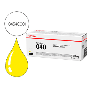 Toner canon 040y lbp710 lbp712 amarelo