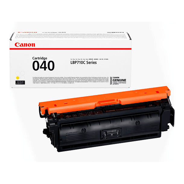 Toner canon 040y lbp710 lbp712 amarelo 5