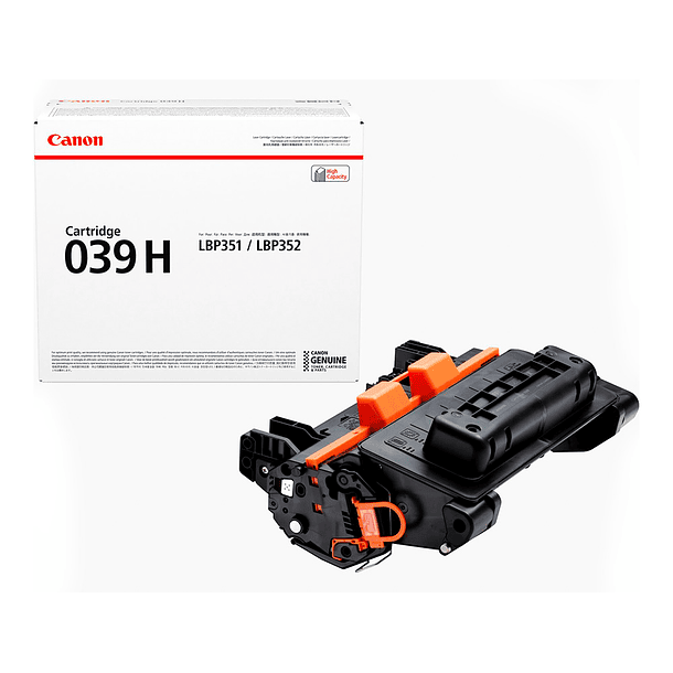 Toner canon 039h isensys lbp351x lbp352x preto 5