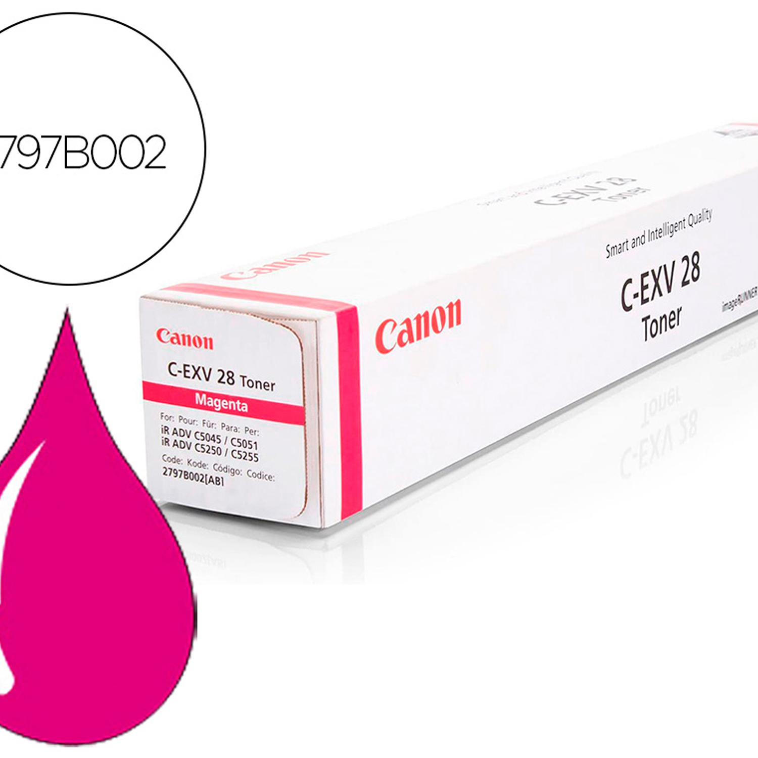 Toner canon exv28m irc5045irc5041 irc5051 magenta 1