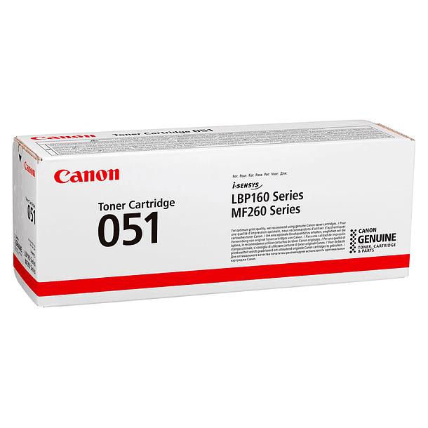 Toner canon 051 1700p isensys lbp162 preto 2