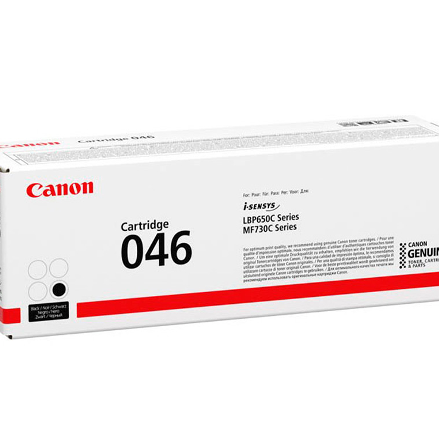 Toner canon 046bk lbp650 mfc730 preto 2