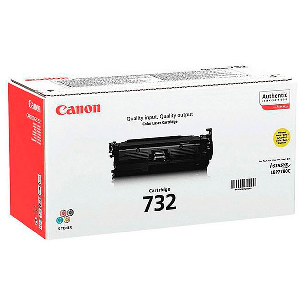 Toner canon 732y lbp7780 amarelo 3