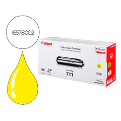 Toner canon 711y lbp5300 lbp5360 amarelo