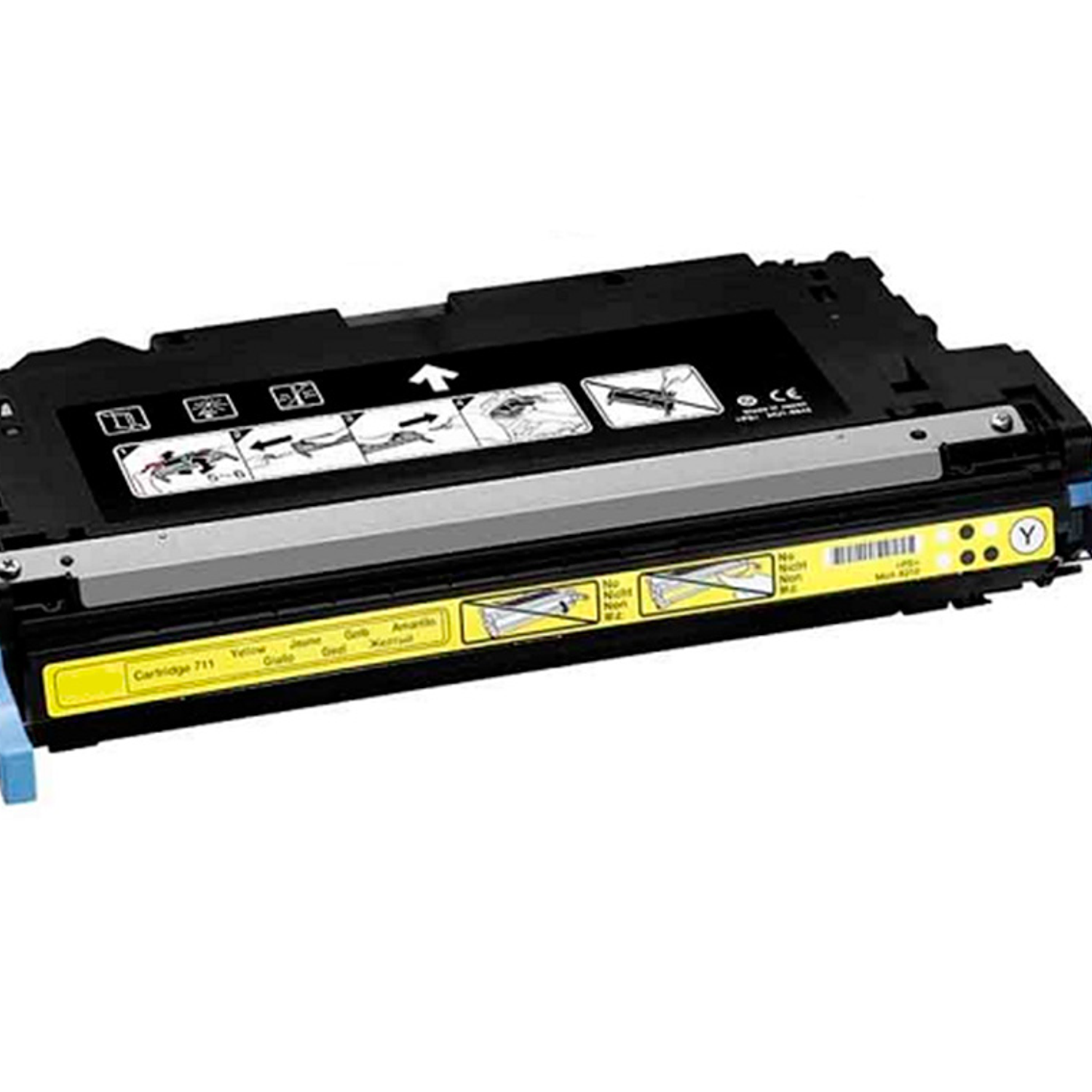 Toner canon 711y lbp5300 lbp5360 amarelo 4