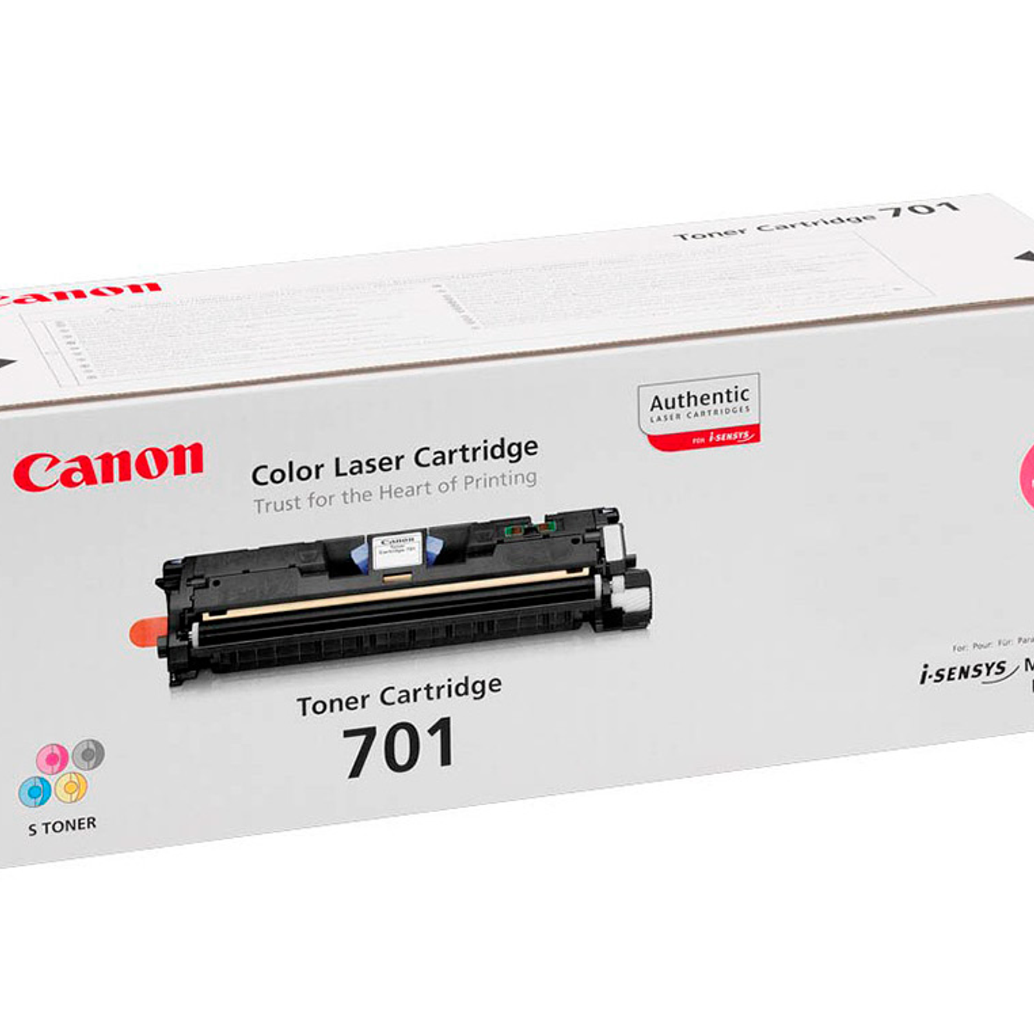 Toner canon 701mh lbp5200 mf8100 mf8180 magenta 2