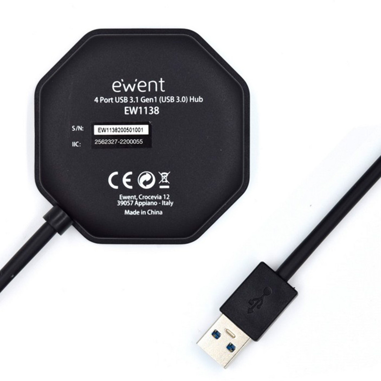 Hub ewent 4 portas usb 3.1 gen1 (usb 3.0) 4