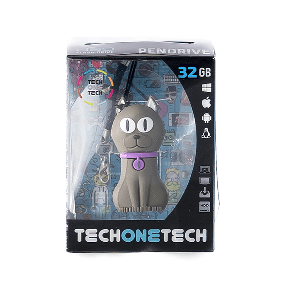 Pen drive usb tech one tech felix the cat 32 gb 4