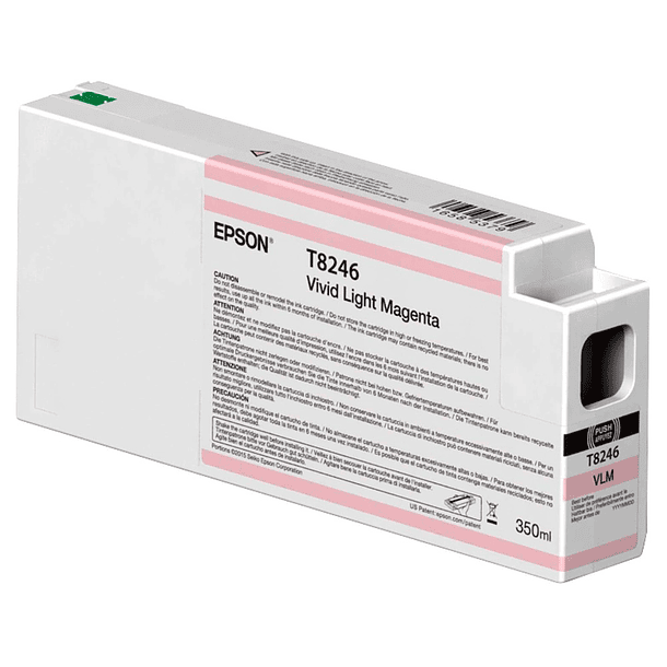 Tinteiro epson gf surecolor serie sc-p vivid light magenta ultrachrome hdx/hd 350ml 3