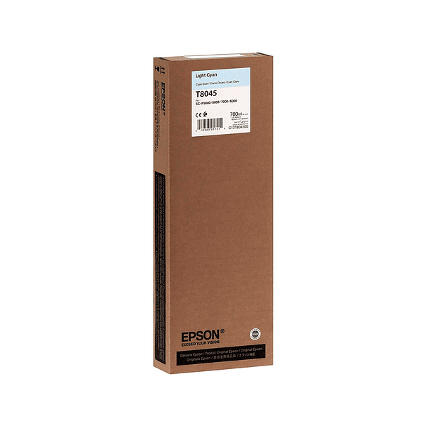 Tinteiro epson gf surecolor serie sc-p light cian ultrachrome hdx/hd 700ml 1