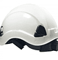 Capacete faru abs para trabalhos em altura 6 pontos de fixacao cor branco - Miniatura 4