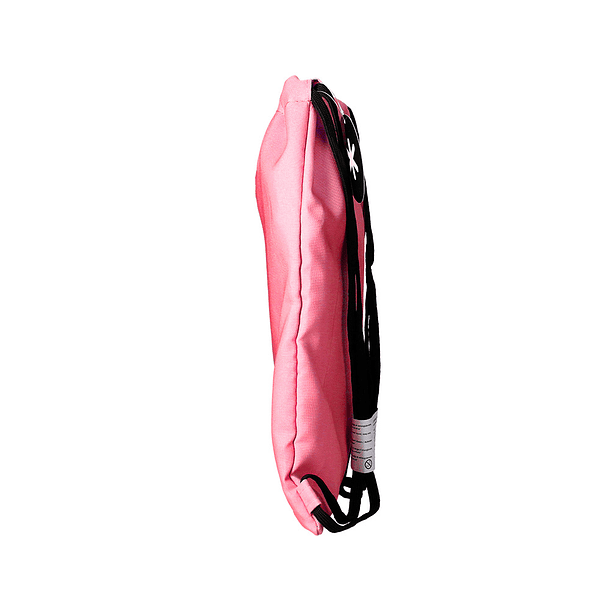 Saco plano antartik bolso interior com fecho cor coral 350x400 mm 3