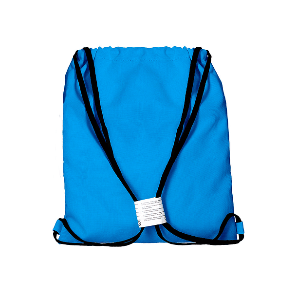 Saco plano antartik bolso interior com fecho cor azul 350x400 mm 6