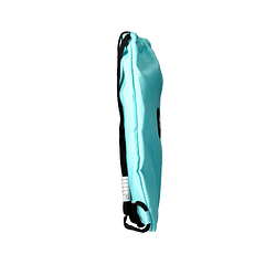 Saco plano antartik bolso interior com fecho cor azul ceu 350x400 mm