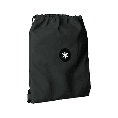 Saco plano antartik bolso interior com fecho cor preto 350x400 mm