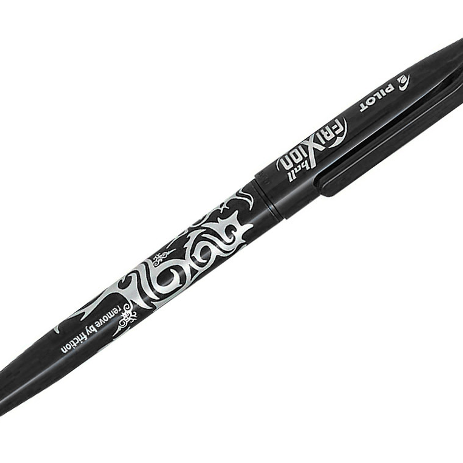 Esferografica pilot frixion ball apagavel 0,7 mm ponta media preto em blister 4