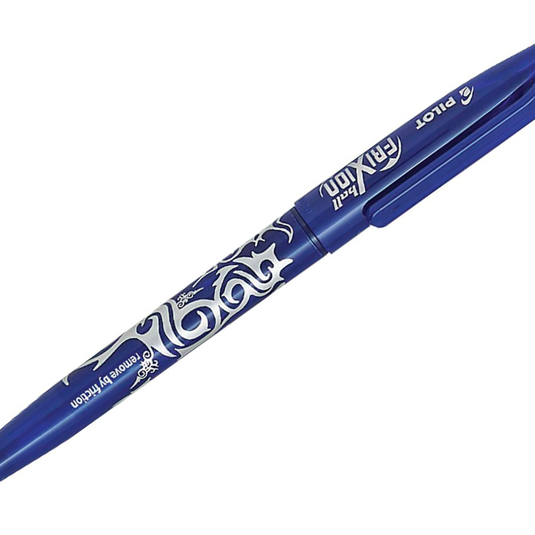 Esferografica pilot frixion ball apagavel 0,7 mm ponta media azul em blister 1