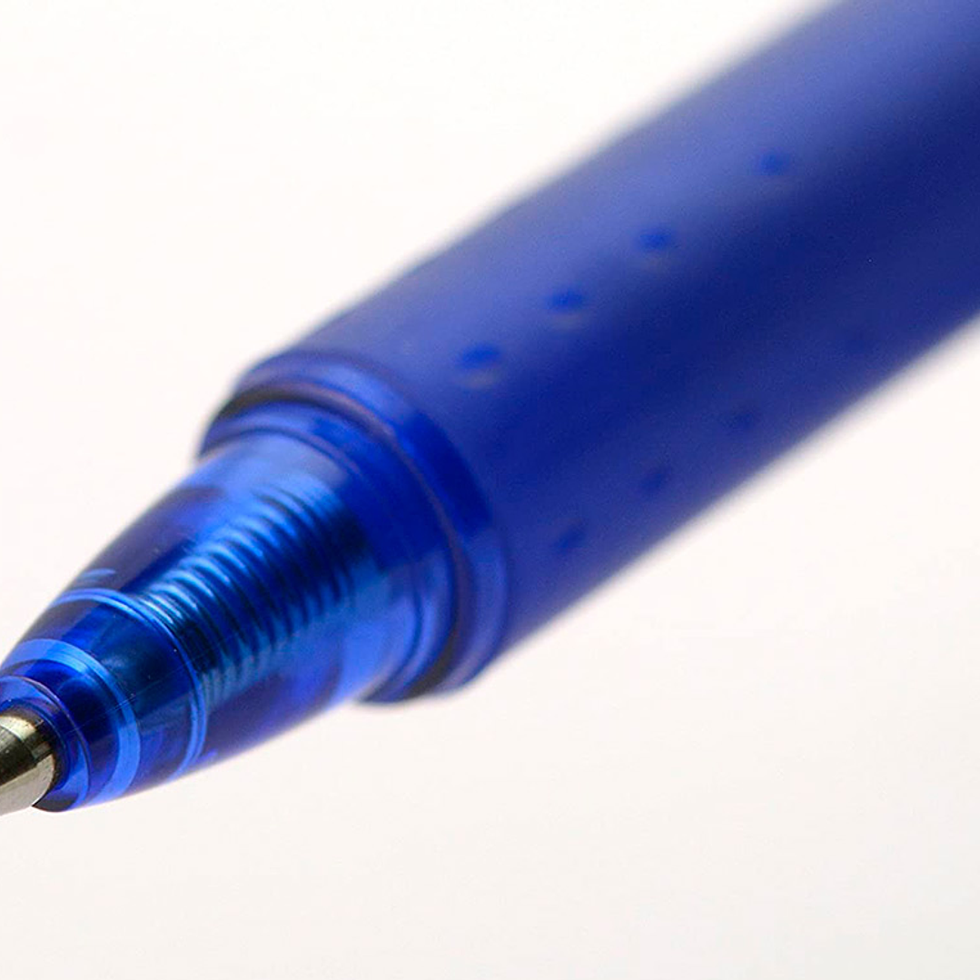 Esferografica pilot frixion ball apagavel 0,7 mm ponta media azul em blister 2