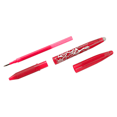 Esferografica pilot frixion ball apagavel 0,7 mm ponta media vermelho em blister