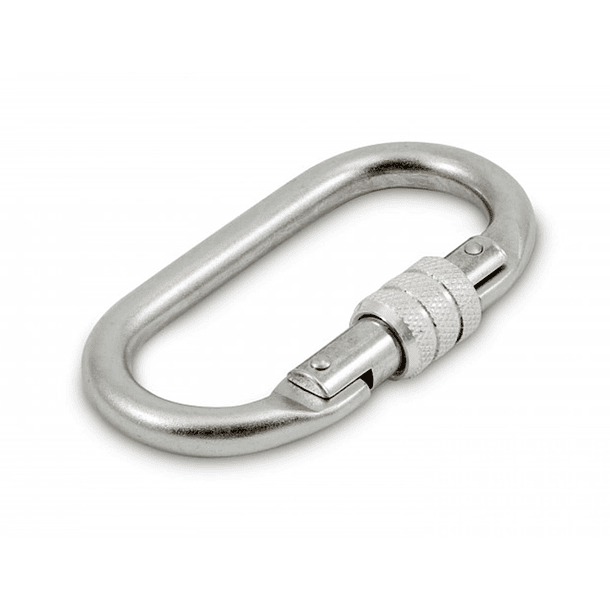 Mosquetao faru aco galvanizado virola 19 mm resistencia 25 kn 5