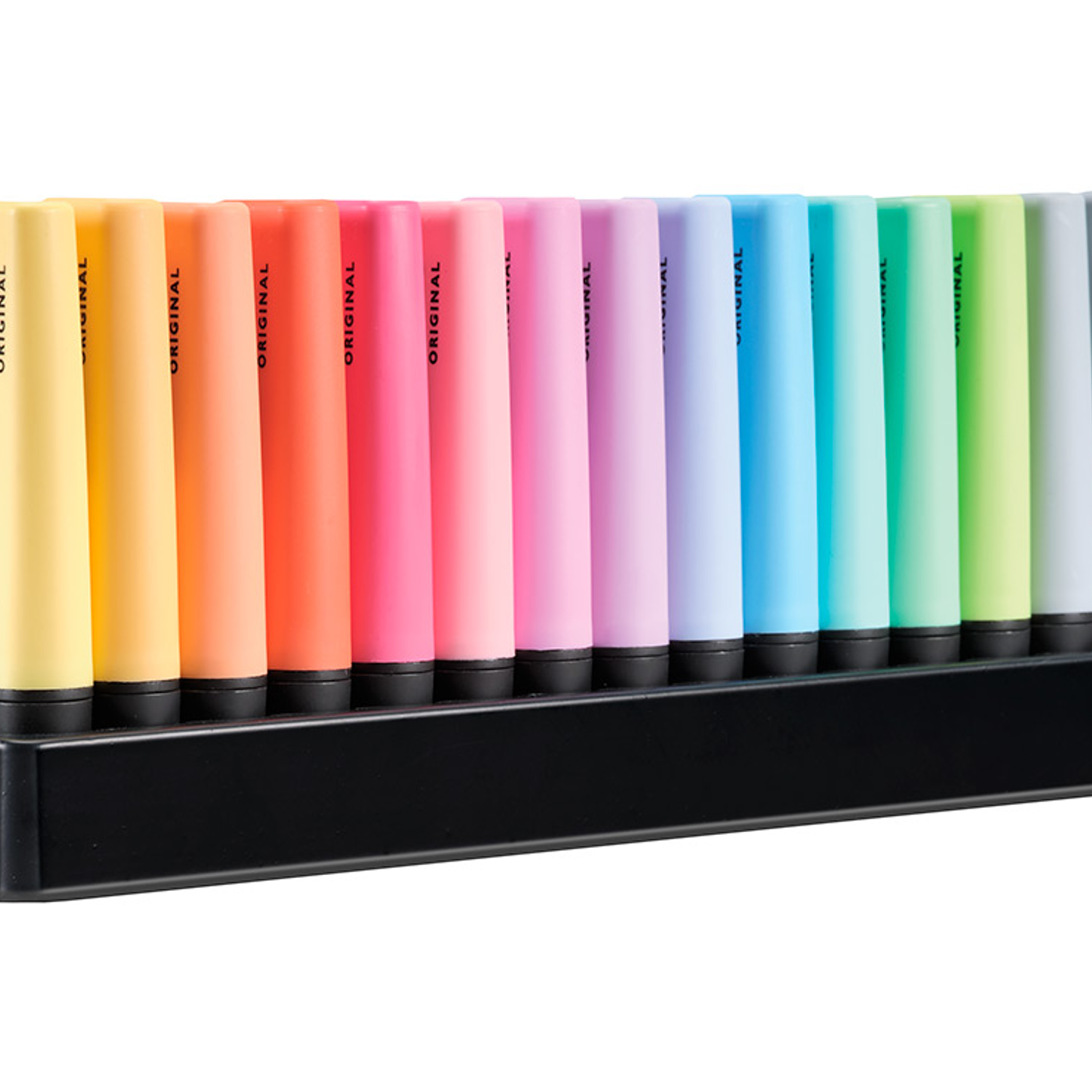 Marcador stabilo boss fluorescente 70 pastel deskset estojo de 15 unidades cores sortidas 4