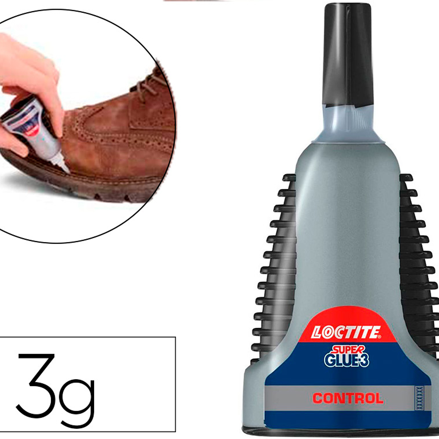 Cola loctite super cola 3 control power gel 3 gr cola instantânea 1