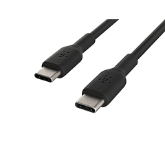 Cabo belkin cab003bt1mbk usb-c a usb-c boost charge comprimento 1 m cor preto