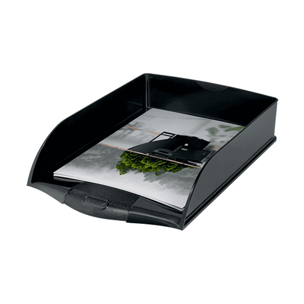 Bandeja de mesa leitz recycle vertical cor preto 3