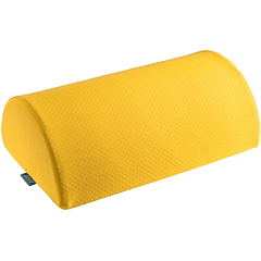 Repousa pes de escritorio leitz active ergo cosy cor amarelo