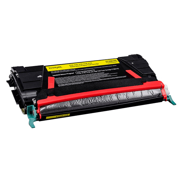 Toner laser lexmark c734 amarelo 6000 paginas 1