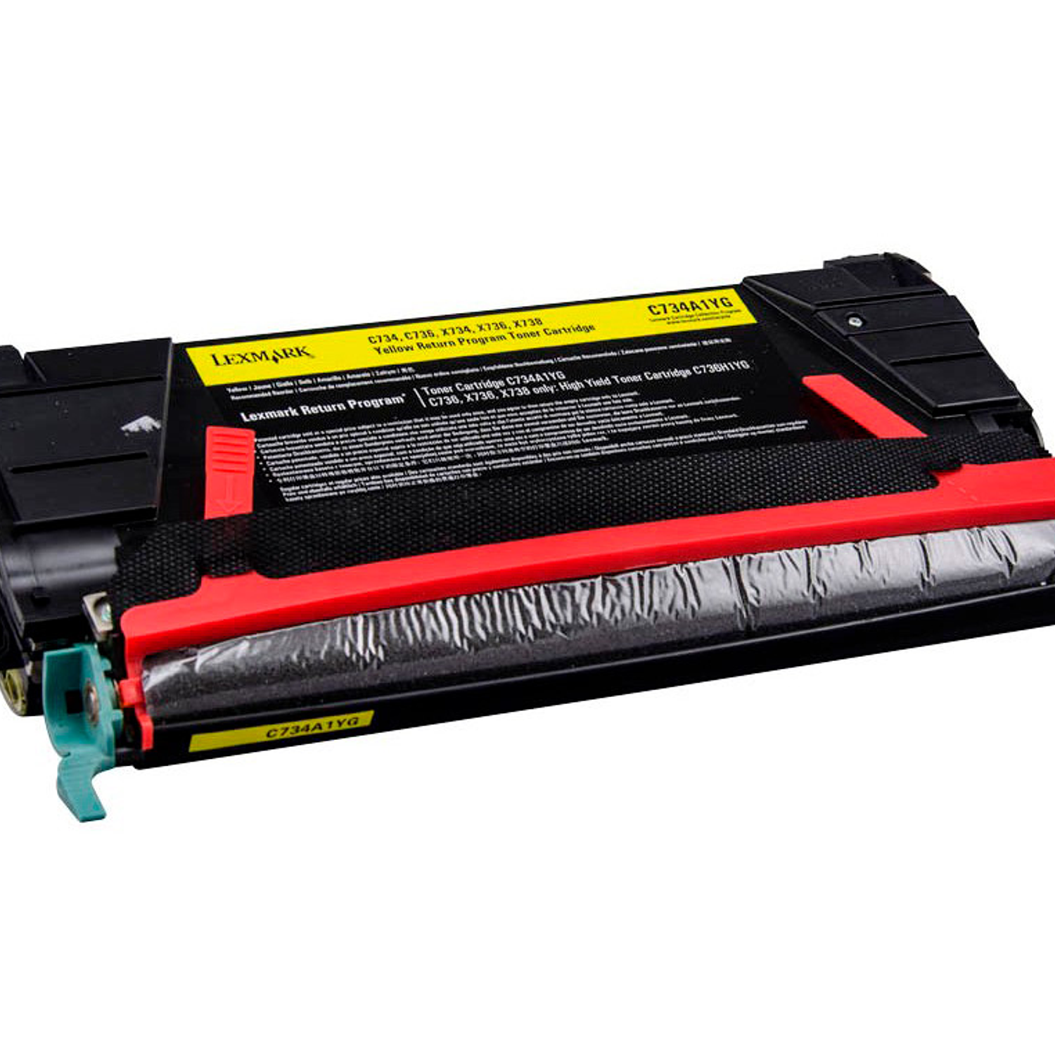 Toner laser lexmark c734 amarelo 6000 paginas 2