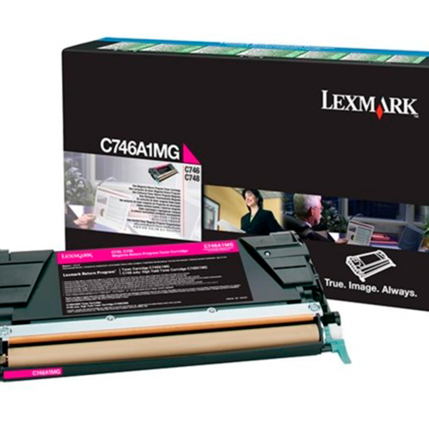 Toner laser lexmark c736h1mg magenta 10000 paginas 2