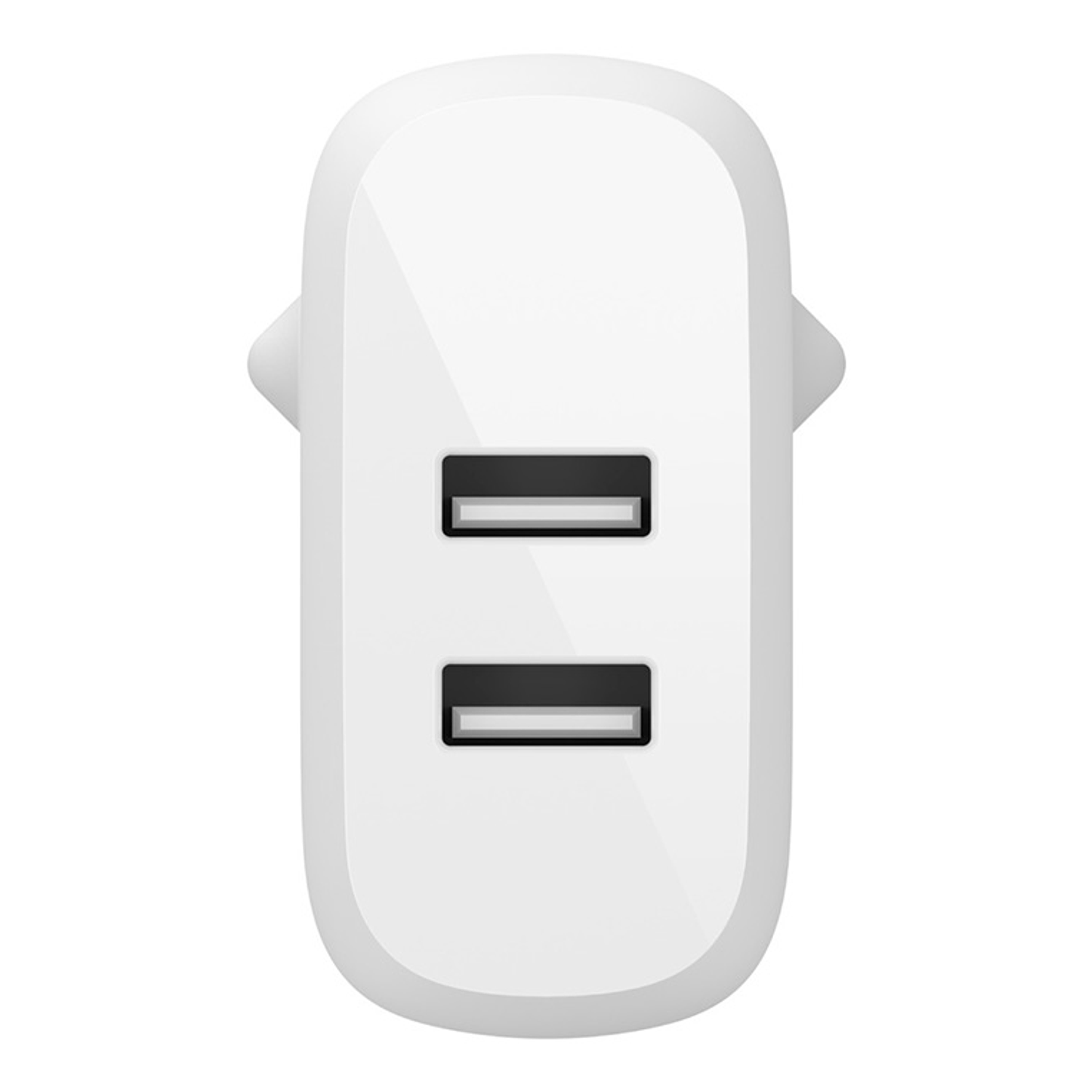 Carregador domestico belkin wcb002vfwh doble usb-a boost charge 12wx2 cor branco 2