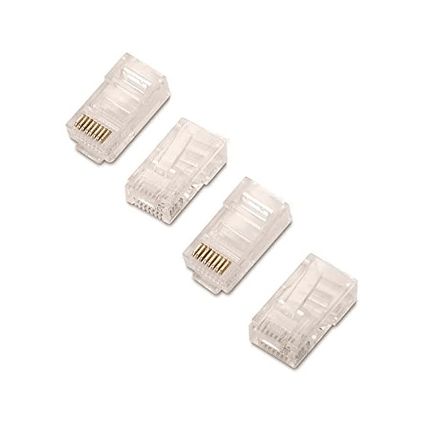 Conector nanocable rj45 8 fios categoria 6 5